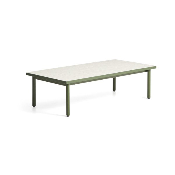 Kerti dohányzóasztal kerámia asztallappal 61x122 cm Maurina – Kave Home