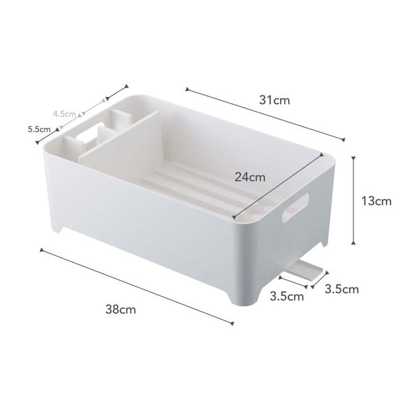 Tower fehér edényszárító - YAMAZAKI-image-4