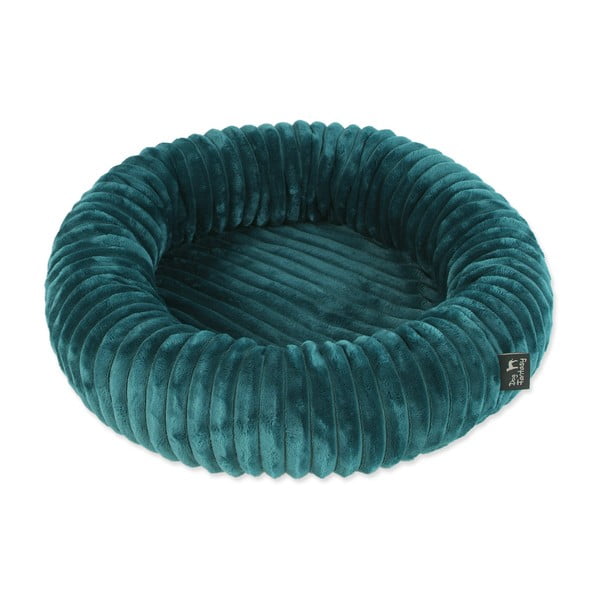 Sötétzöld fekhely kutyáknak ø 40 cm Dog Fantasy Stripe – Plaček Pet Products