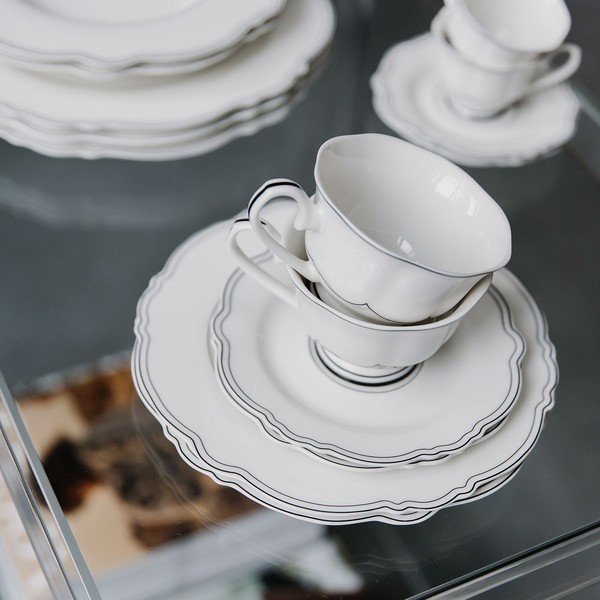 Fehér new bone china csésze szett 2 db-os 190 ml Odette – S|P Collection-image-4