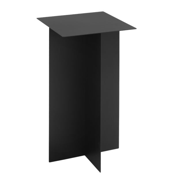 Oli fekete tárolóasztal, 30 x 30 cm - Custom Form