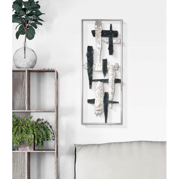 Fém fali dekoráció 29x74 cm New Art – Mauro Ferretti-image-1
