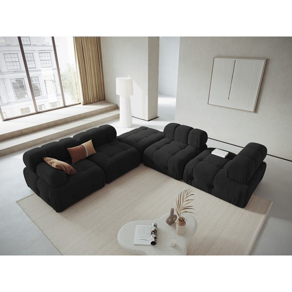 Fekete kanapé modul Ferento – Cosmopolitan Design-image-1