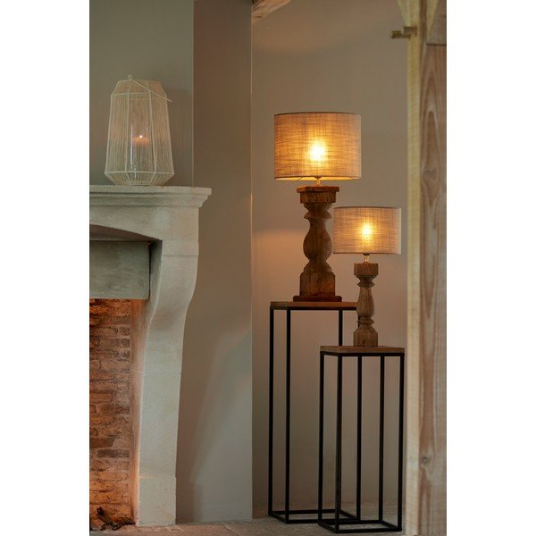 Bézs lámpabúra ø 30 cm Caden – Light & Living-image-1