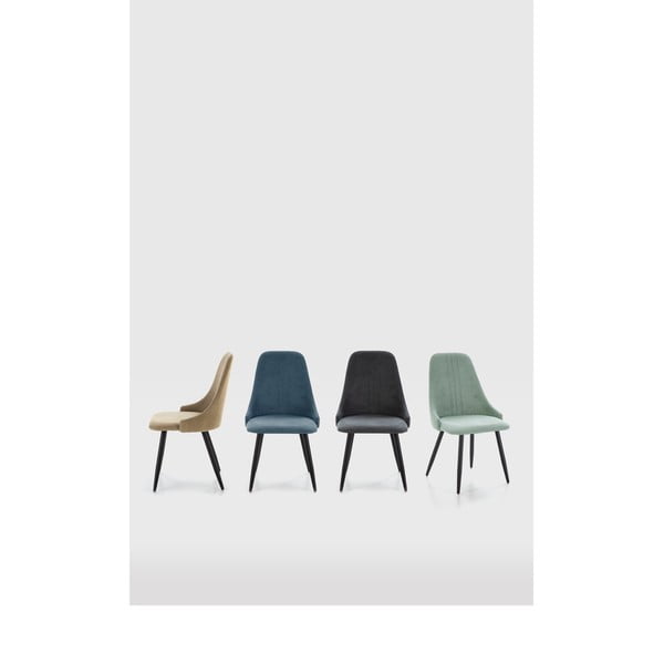 Világoszöld étkezőszék szett 4 db-os Mani – Marckeric-image-1