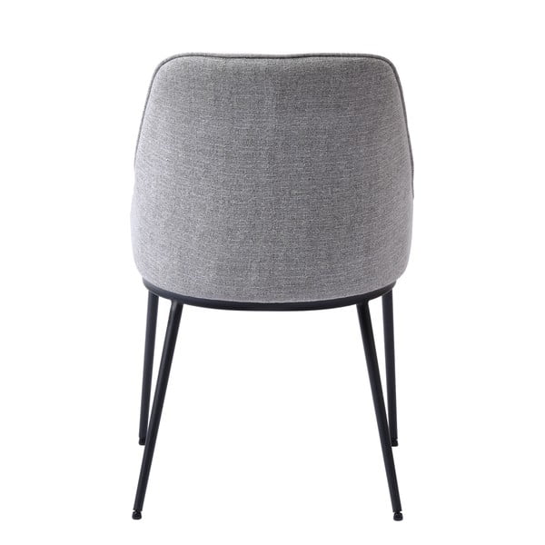 Szürke étkezőszék szett 2 db-os Meridian – Unique Furniture-image-3