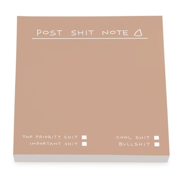 Post Shit Note post-it készlet, - Ohh Deer