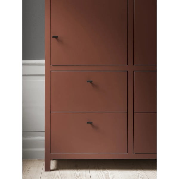 Szürke fali fém akasztó szett 2 db-os Rof – Blomus-image-3