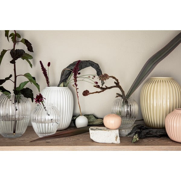 Váza fúvott üvegből, magasság 14 cm - Kähler Design-image-4