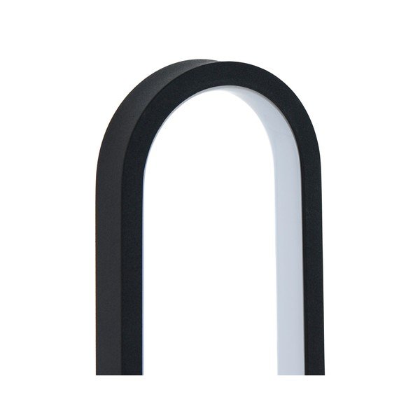 Matt fekete fém LED dimmelhető állólámpa (magasság 130 cm) Loop – Ellos Home-image-4