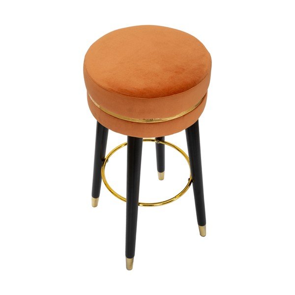 Paris Ruggine/Gold fekete bárszék - Mauro Ferretti-image-2
