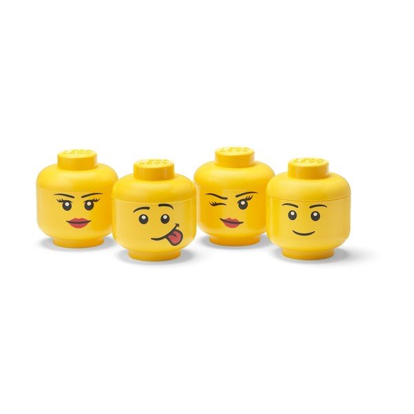 Műanyag gyerek tárolódoboz készlet 4 db-os Multi-Pack - LEGO®-image-2