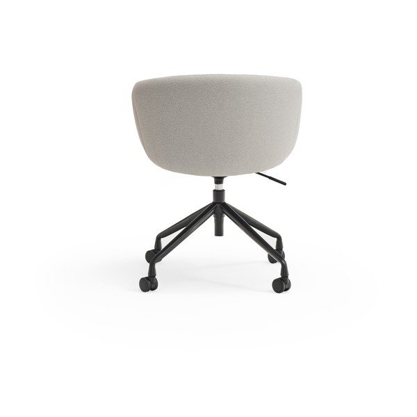 Világosszürke kárpitozott irodai szék Add – Teulat-image-4