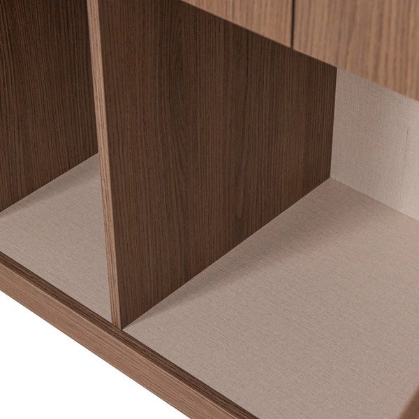 Sötét natúr színű moduláris szekrény 80x215 cm Build – WOOOD-image-4
