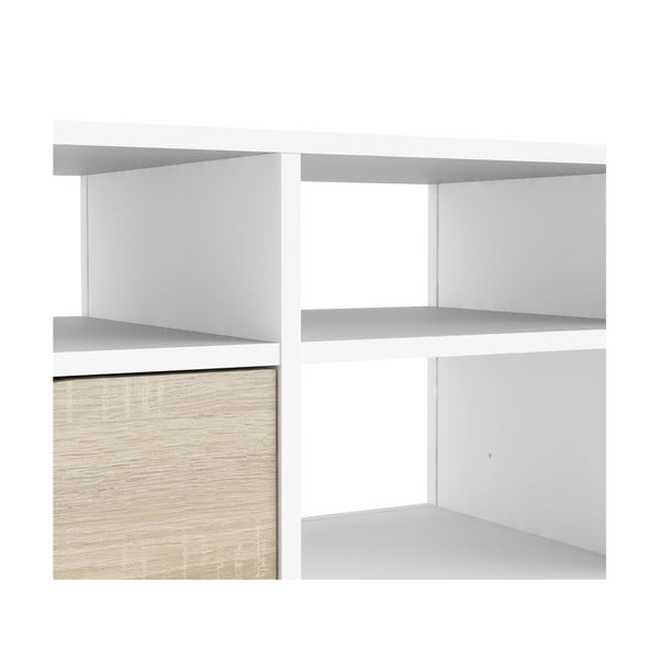 Oslo fehér TV-állvány, 117 x 57 cm - Tvilum-image-4