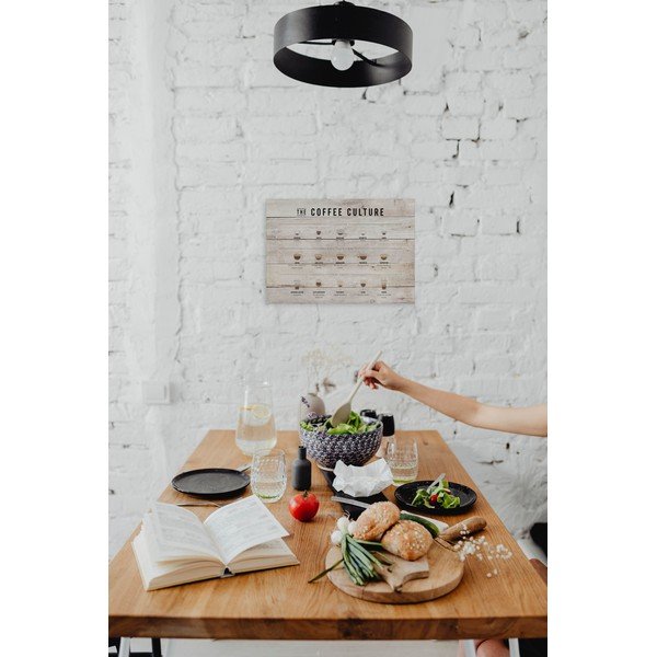 Fa falitábla 60x40 cm Coffee Culture – Really Nice Things-image-1