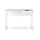 Function Plus fehér íróasztal, 110 x 48 cm - Tvilum