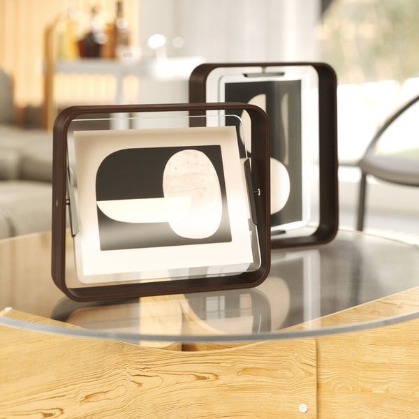 Sötétbarna fa álló képkeret 26x31,5 cm Bellwood – Umbra-image-4