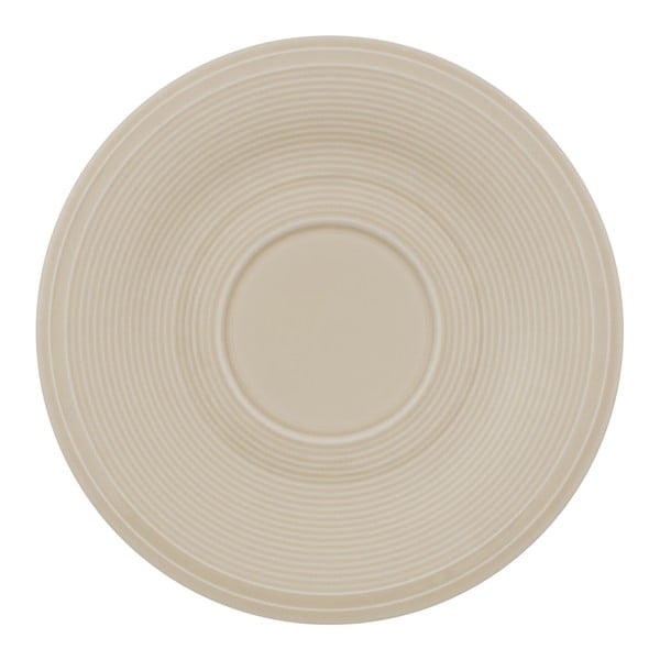 Like Color Loop fehér-bézs porcelán csészealj, ø 15,5 cm - Villeroy & Boch