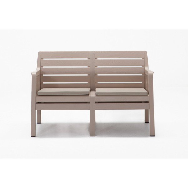 Bézs négyszemélyes kerti lounge szett Lara – Floriane Garden-image-3