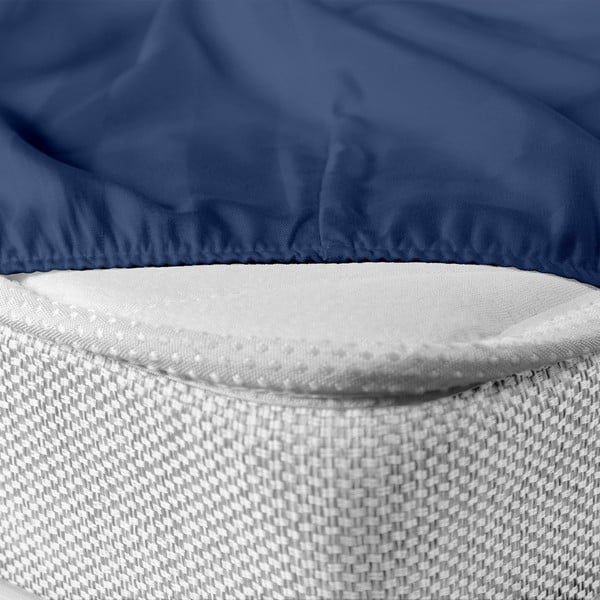 Gumis muszlin gyerek lepedő babaágyhoz 60x120 cm – Bébé Douceur-image-2