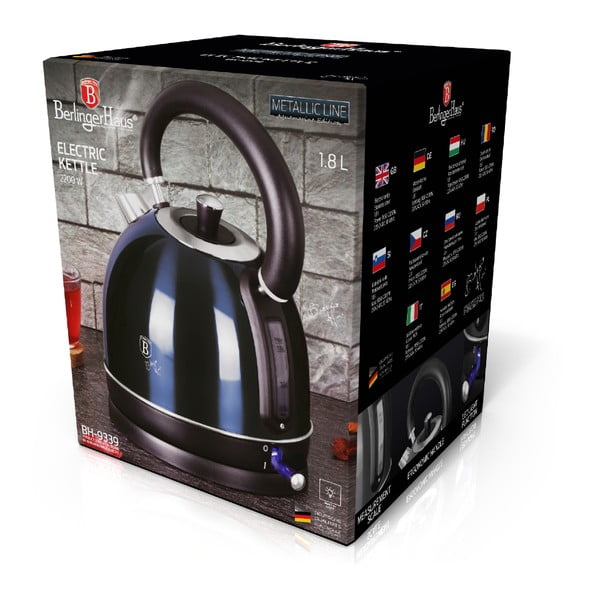 Kék vízforraló 1,7 l Metallic Line Aquamarine Edition - BerlingerHaus-image-2