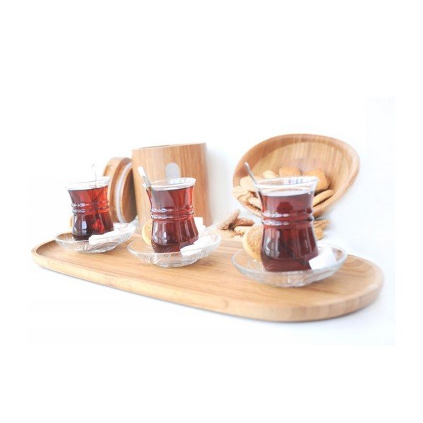 Latte bambusz tálca kávé szervírozásához - Bambum-image-1