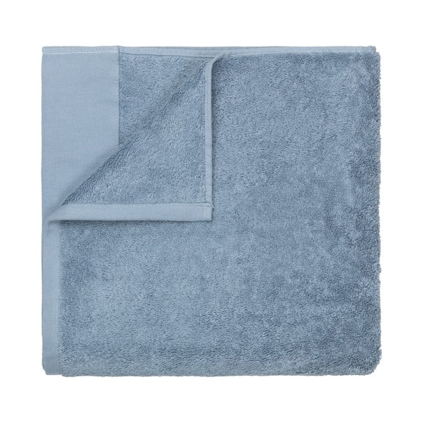 Kék pamut fürdőlepedő, 100 x 200 cm - Blomus