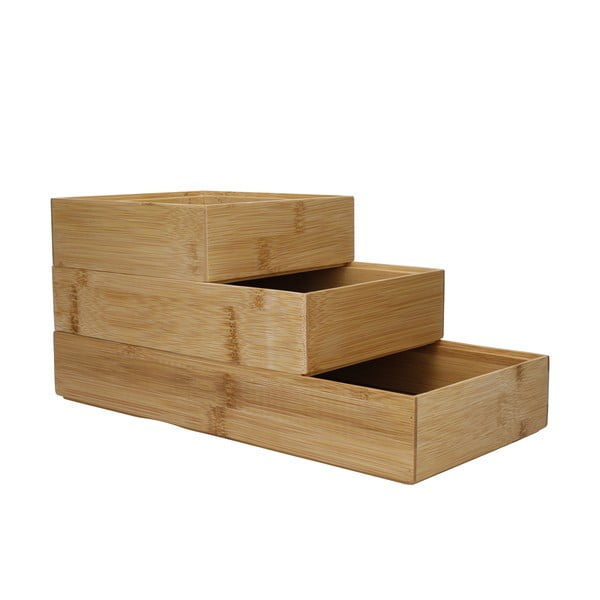 Bambusz fiókrendező szett 3 db-os Copco - Kitchen Craft-image-3