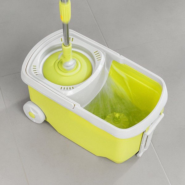 Sárga felmosó és vödör szett - InnovaGoods-image-3