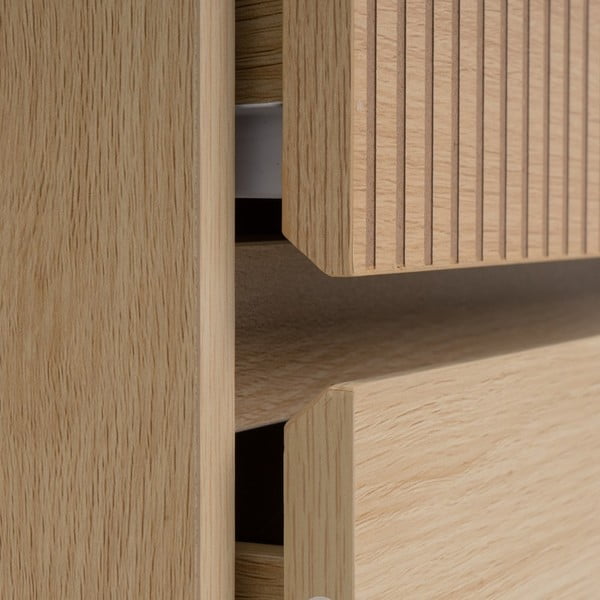 Natúr színű éjjeliszekrény Iona – Casa Selección-image-4