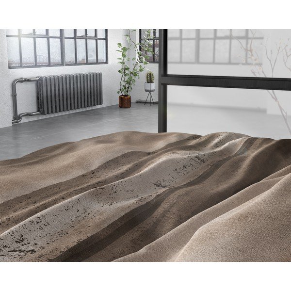 Marcus Taupe barna egyszemélyes flanel ágyneműhuzat, 140 x 220 cm - Dreamhouse-image-3