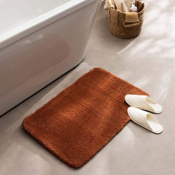 Terrakotta színű fürdőszobai kilépő 50x80 cm Mael – douceur d'intérieur-image-1