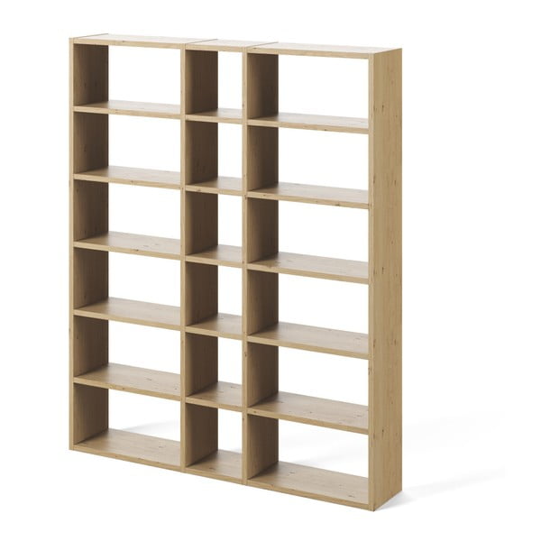 Pombal világosbarna könyvespolc, magasság 224 cm - TemaHome-image-2