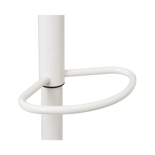 Fehér bőr utánzat állítható magasságú bárszék szett 2 db-os (ülésmagasság 56,5 cm) – Casa Selección-image-3