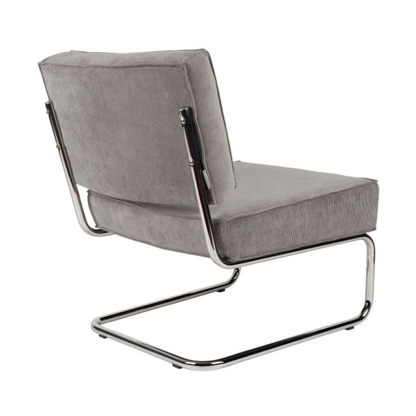 Rib világosszürke fotel - Zuiver-image-1