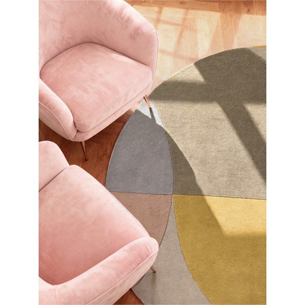 Kézi szövésű gyapjú kerek szőnyeg ø 200 cm Westminster Savile – Ted Baker-image-3