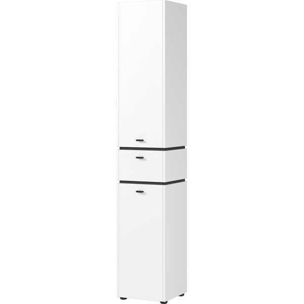 Fehér magas fürdőszoba szekrény 34x189 cm Modesto – Germania-image-2