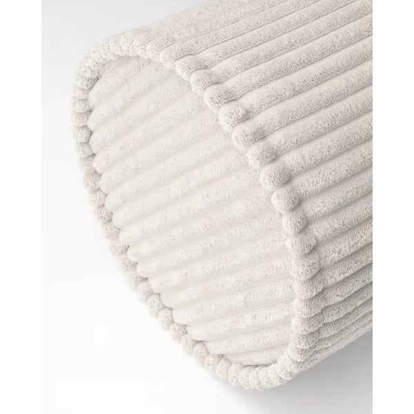 Krémszínű kordbársony párna gyerek kanapéhoz Roll – Wigiwama-image-3