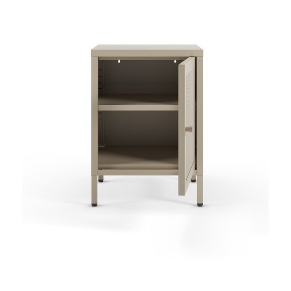 Krémszínű éjjeliszekrény Fayna – Marckeric-image-1