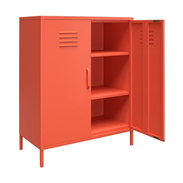 Cache narancssárga fém szekrény, 80 x 102 cm - Novogratz-image-4