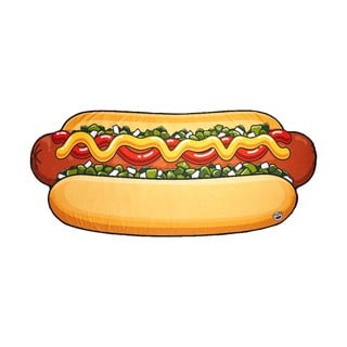 Hot-dog formájú strandlepedő, 215,9 x 95,5 cm - Big Mouth Inc.