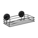Vacuum-Loc® Pavia fekete fali fürdőszobai polc - Wenko