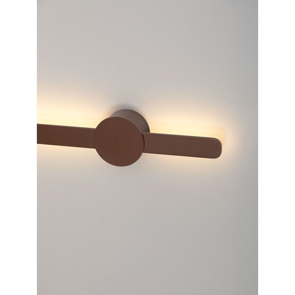 Barna alumínium LED fali lámpa Norei – Nova Luce-image-2