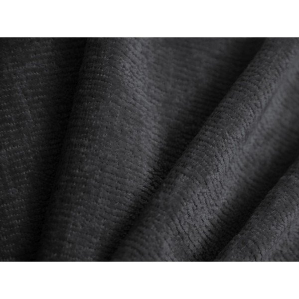 Sötétszürke kárpitozott ágyneműtartós egyszemélyes ágy ágyráccsal 90x200 cm Kaelle – Micadoni -image-4