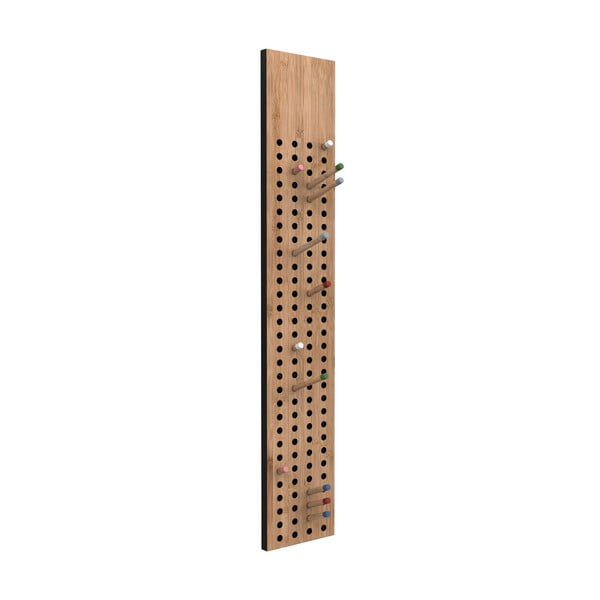 Scoreboard variálható Moso-bambusz fali fogas, magassága 100 cm - We Do Wood