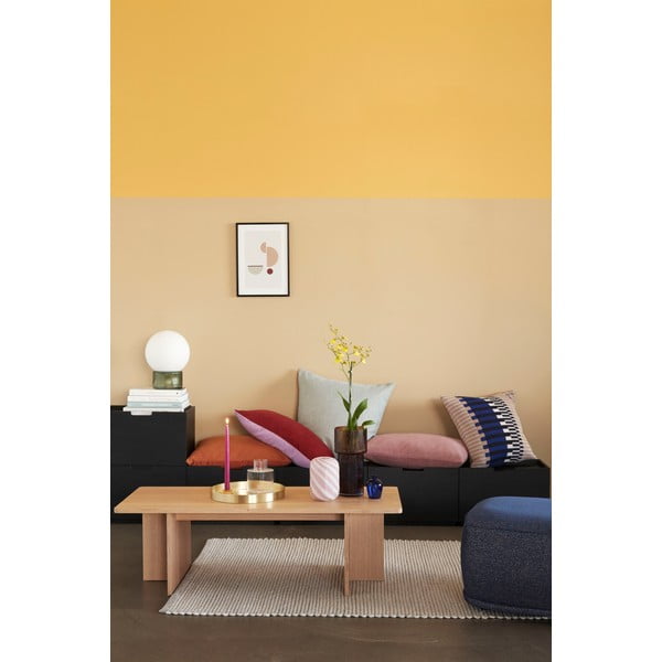 Split tölgyfa dohányzóasztal, 120 x 50 cm - Hübsch-image-1