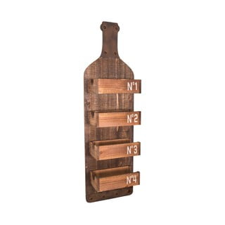 Bottle fali polc fából - Antic Line