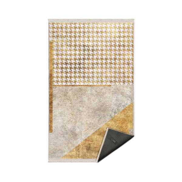 Bézs-aranyszínű szőnyeg 80x150 cm – Mila Home