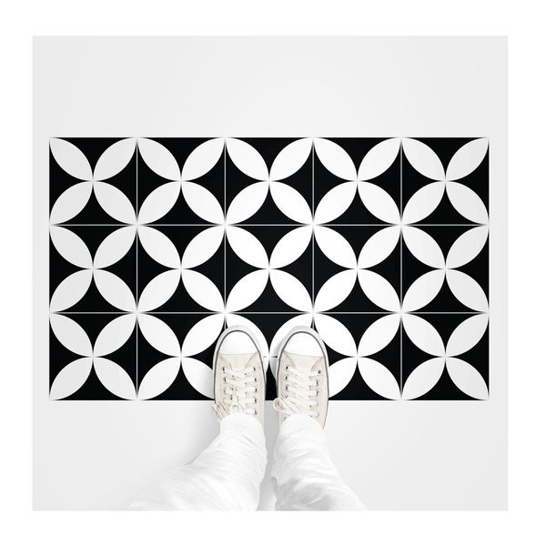Floor Sticker Tiles Adelmo padlómatrica, 100 x 60 cm - Ambiance-image-3